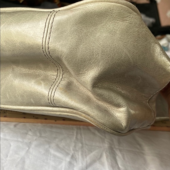 Coach Green Shoulder Bag with Chain Straps - Picture 14 of 16